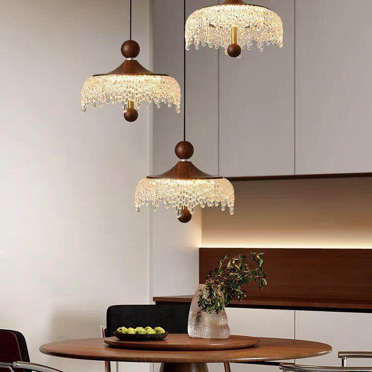 中古风卧室头道吊灯可升降床桃复古胡木色法式饭厅餐桌160过玄关,家装灯饰光源,智能吊灯,淘宝优惠券,粉丝福利购,淘宝优惠卷