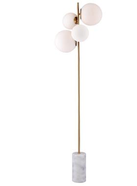 大气客沙厅发厅酒大堂落灯地店设XH-9986计师样板大理石圆球多头