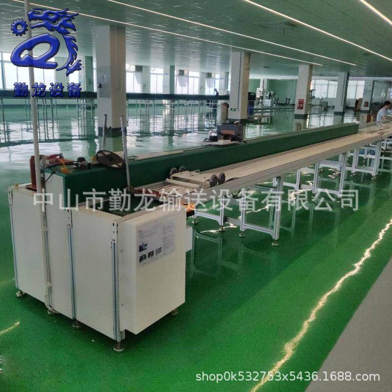 电子电器生产车装配线生产间设备组装灯具自线动DDD线化流水线