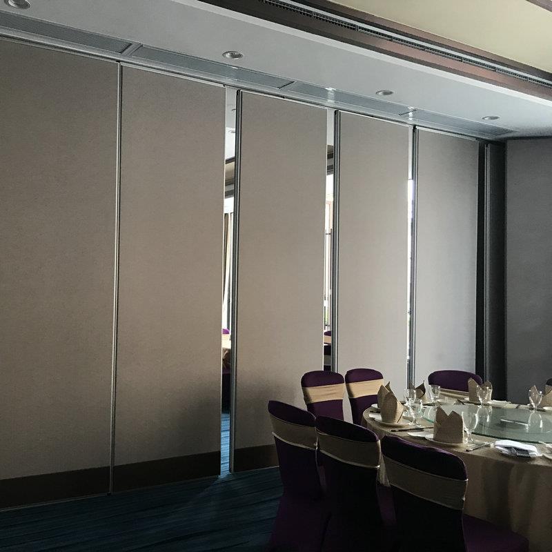 酒宴会厅活动隔断会议密封隔音移室动断墙一厅多隔用隔断店65屏风