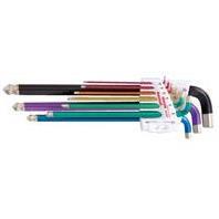 VESEL威威工具LP型内六角扳手No.809B球头有色XNB标8不S褪色