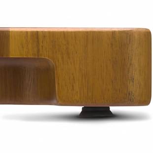 相思木板带吸砧盘脚垫实木案板板拼3224厨房切菜板几菜何立木菜板