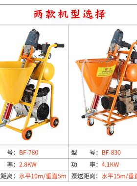 多功高压LQE涂机聚氨酯能腻子粉防水涂料灌浆真漆水泥浆油石漆喷