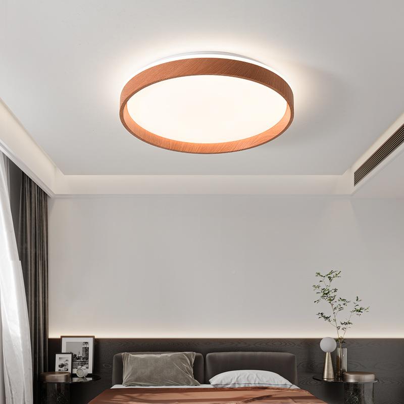 大观园卧室吸顶3现灯代简房约间灯圆形新款led极简80238餐厅客厅