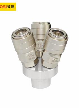 波斯工0具气管自快速锁接头二通三通BS364026319BS36427