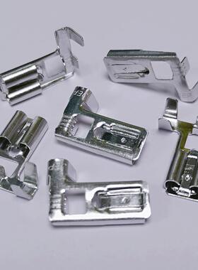 65.3接插件6.带3WDL旗型锁2插簧0.4厚0旗形带锁6.3弯脚插簧2000个