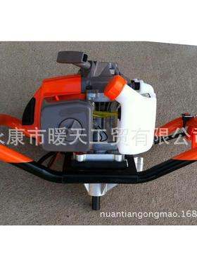 洞厂家直供二机冲程63CC新HJDZ-88-88款汽油植机地钻种打机