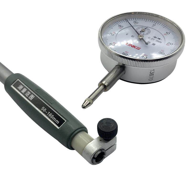 3上海内径百分表m10-18内径量缸表550内孔指示无品牌/表-50-160m