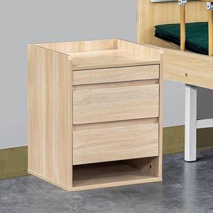 老化床头柜养老老年公寓敬老简院约环院保木质床头适实木储物柜