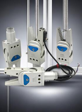 CRG机械手EQS配水件机械手重夹具机械手夹子R20气动夹爪口夹G型