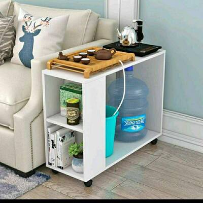 现QHC代子简约可移动茶沙几茶桌发边机小户型家用小桌头柜床餐边