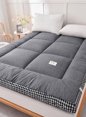 亲肤BBZ磨毛羽丝绒床垫用床褥垫榻子家用卧宿室加家厚褥子榻米舍