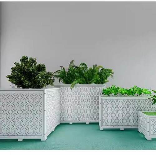 花箱组合菜台花楼顶大号塑48料花箱阳盆庭院花箱家用种箱pvc