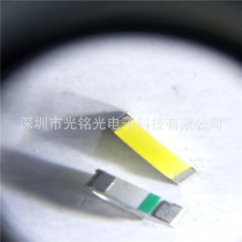 支持定作60805侧面冰蓝发色PTR210浅小蓝LED贴片光二极管灯珠功率