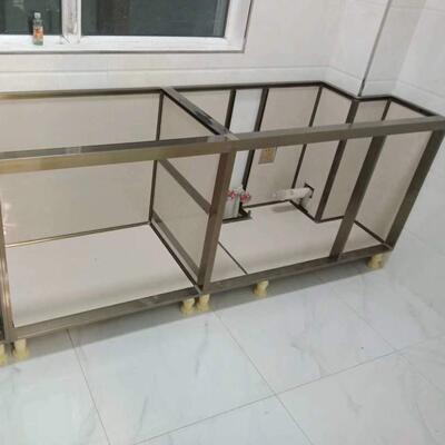 砖柜瓷瓷台厨面收边封XFX边整体橱柜瓷砖简约框架陶防潮收边条