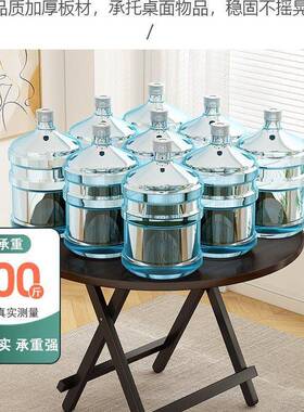 可折叠家桌子便携式摆摊桌椅套装出房用圆餐桌小租户型简易吃OGY