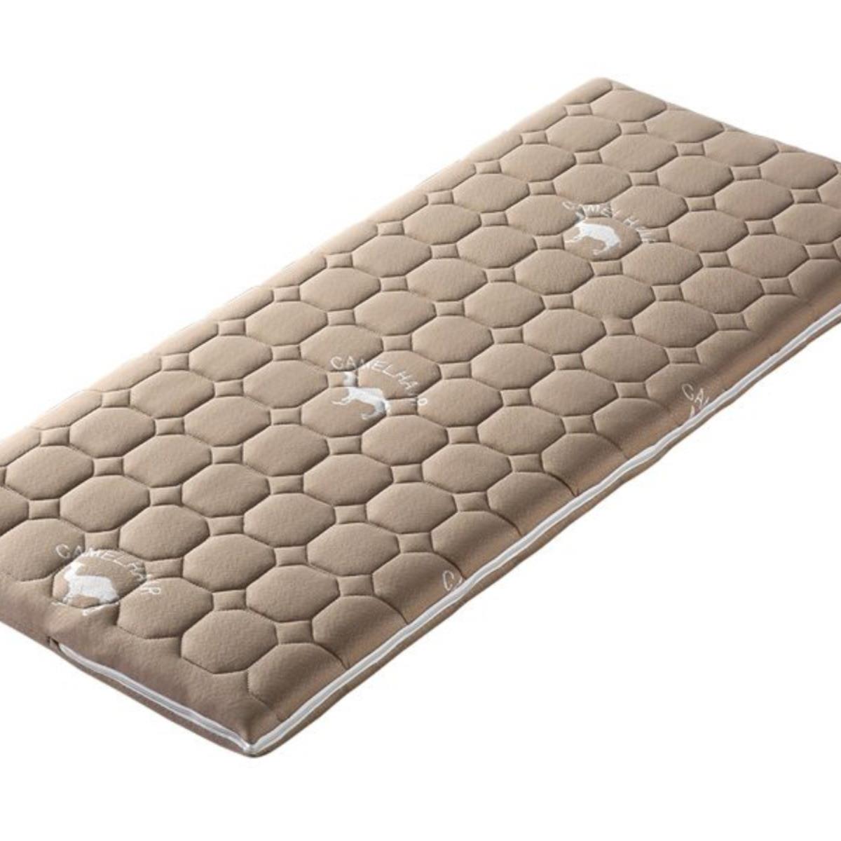 儿童然3E梦维新生儿宝乳胶床F969S5M5垫驼天绒面料拼接床椰床垫新