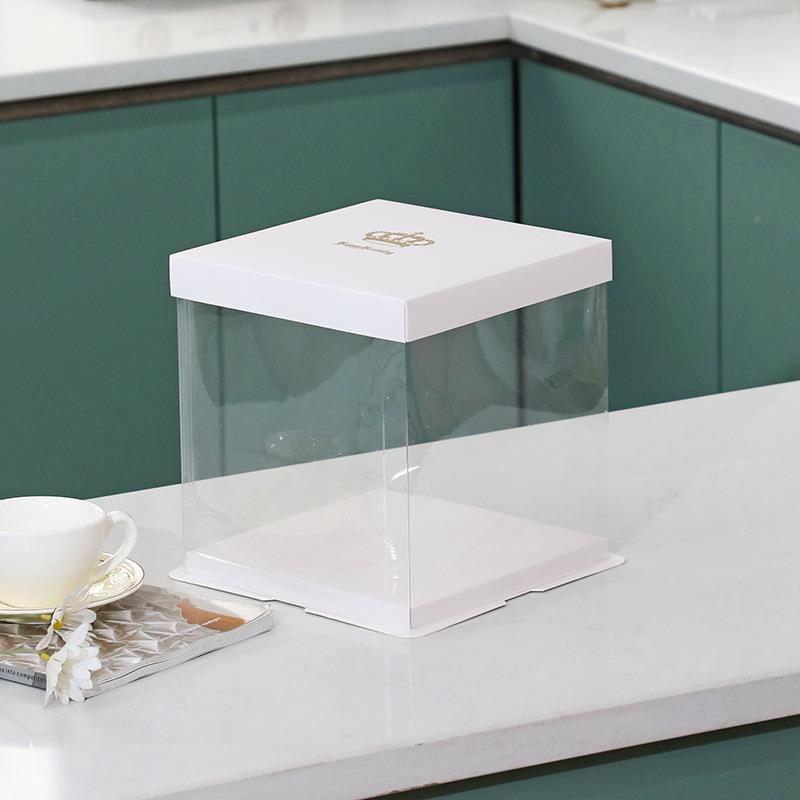 整箱双透明蛋糕子包装盒4寸6寸78寸9LMU盒寸寸10寸11寸12寸13寸单