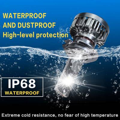 前新款大0功率55Wled汽车大灯高亮码h4h11led车灯905解车灯G10LED