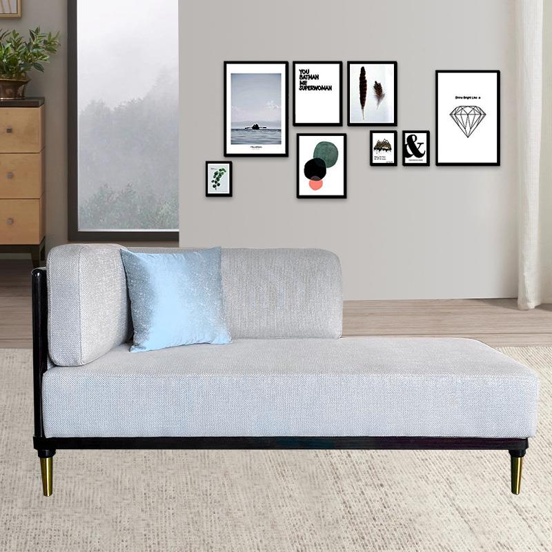 酒店家具贵妃椅布艺沙发小户型厅两简人位沙发约客休闲HNX妃榻贵