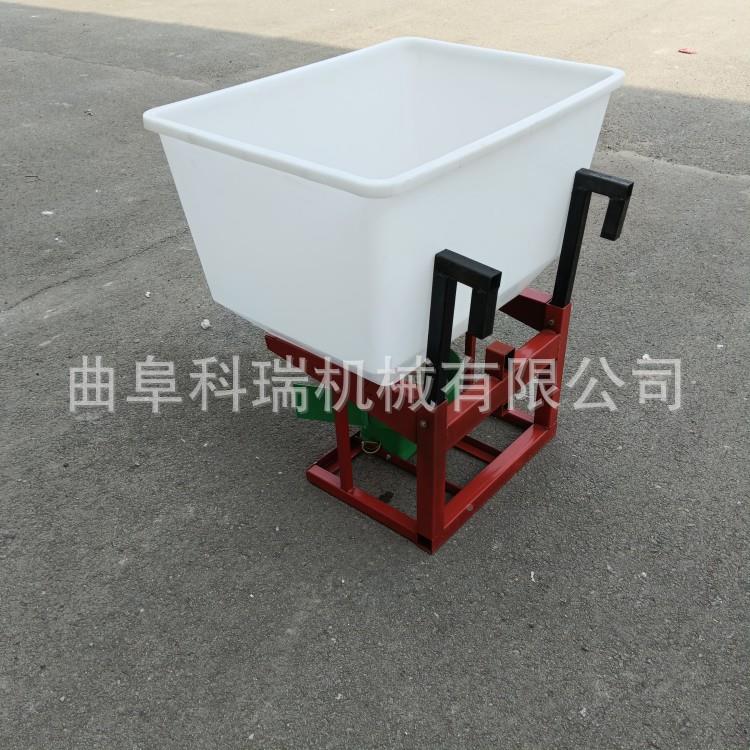 三轮车KMO动撒肥机颗240斤加厚塑料篓麦玉米农用撒粒电化肥小机