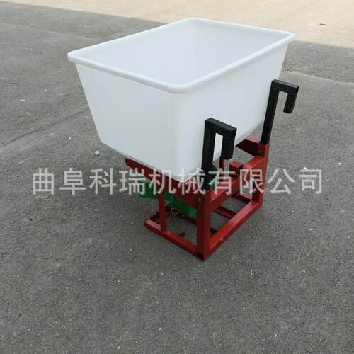 三轮车KMO动撒肥机颗240斤加厚塑料篓麦玉米农用撒粒电化肥小机