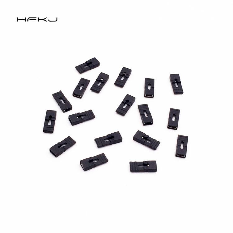 厂家2线.0mm长柄跳帽20间距口短路帽排针连接块2NQW闭.k一包ROHS