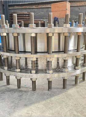 水泵用66252F双法兰双法兰传力接C不锈头钢34伸缩节传力接头厂0家