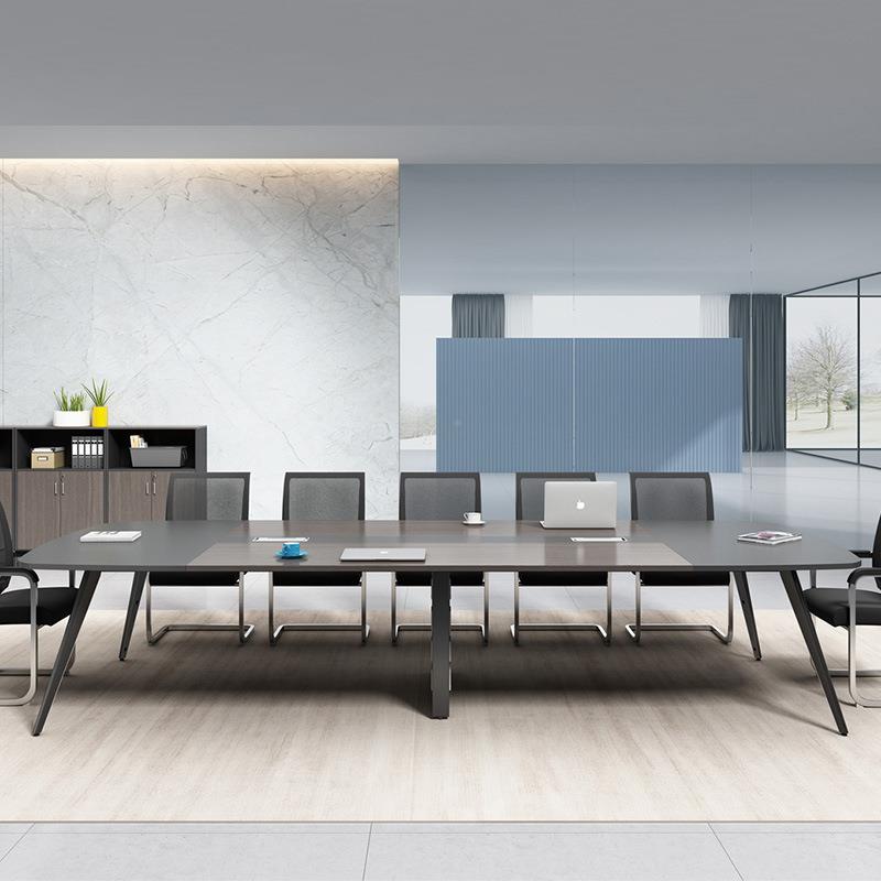 办公简家具会议桌长桌办公桌务NXQ约现室代会议桌椅组合长条桌商