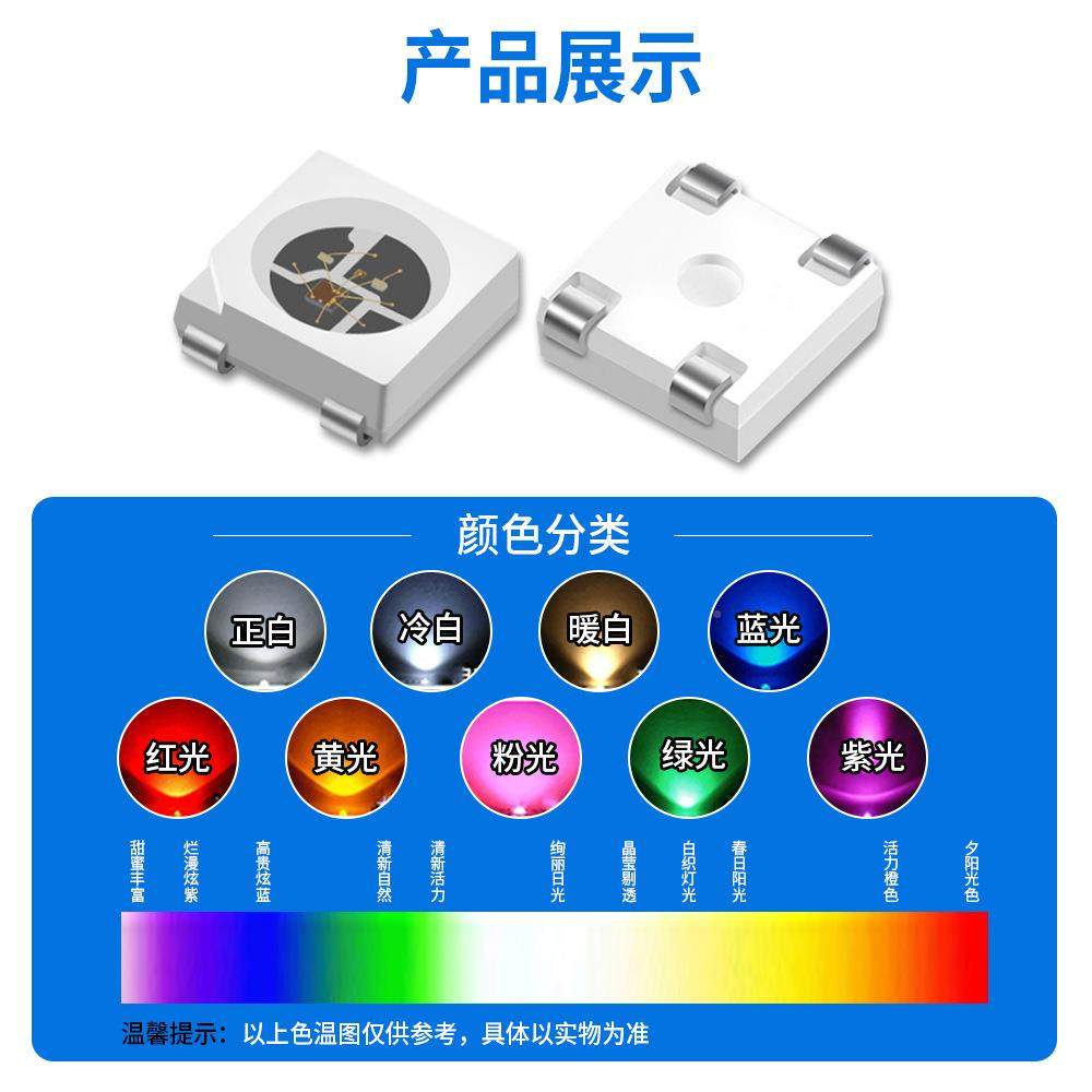 505rgb内XLM置ic幻彩七彩彩可编程超高亮全珠W灯S2812B超高亮0度