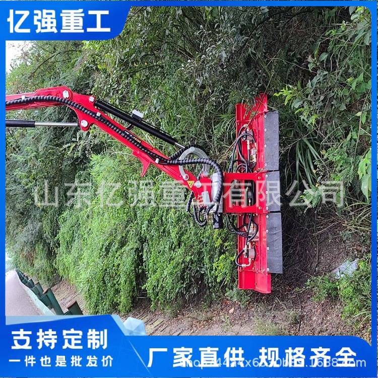 全自动杂草树枝修剪设备园林绿化自动修剪机高速护栏下避让修剪