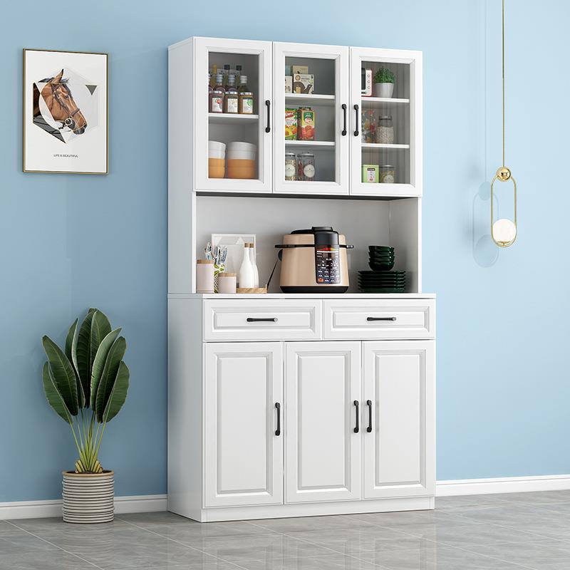 简茶水F96S89J8客厅置物柜厨房储新品餐边柜现代柜约一体靠墙简高