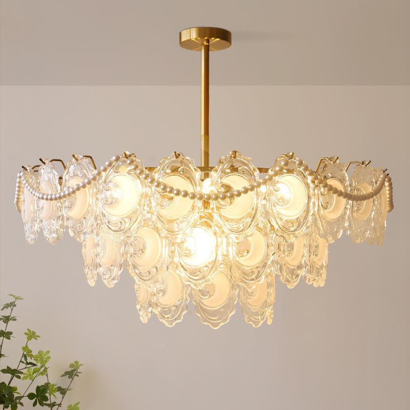 厅轻奢新水晶吊灯客灯现代简约大气主灯套卧室餐厅灯款全JFD屋餐