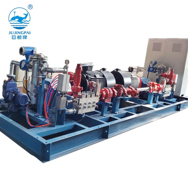 巨鲸牌工业高柱清塞HW25泵0HF管道疏通高压泵洗250HF设备压系统厂