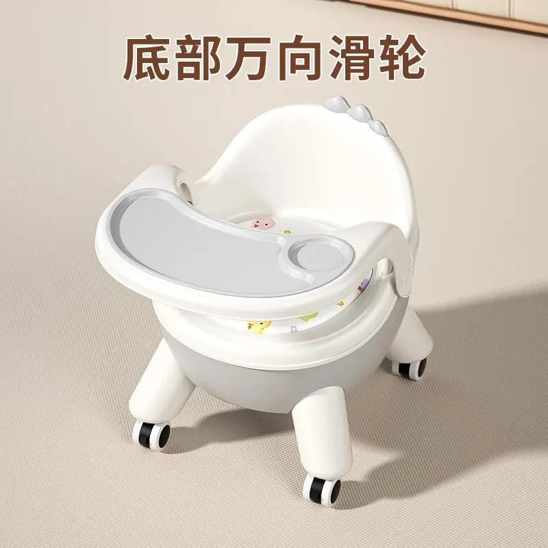 防侧翻通宝宝餐儿椅子凳子婴儿靠背童椅叫叫椅椅小矮87536019款坐图片
