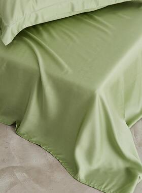 高端6支兰精天床三单夏季纯色15615丝丝滑裸0睡被单双人枕套件套