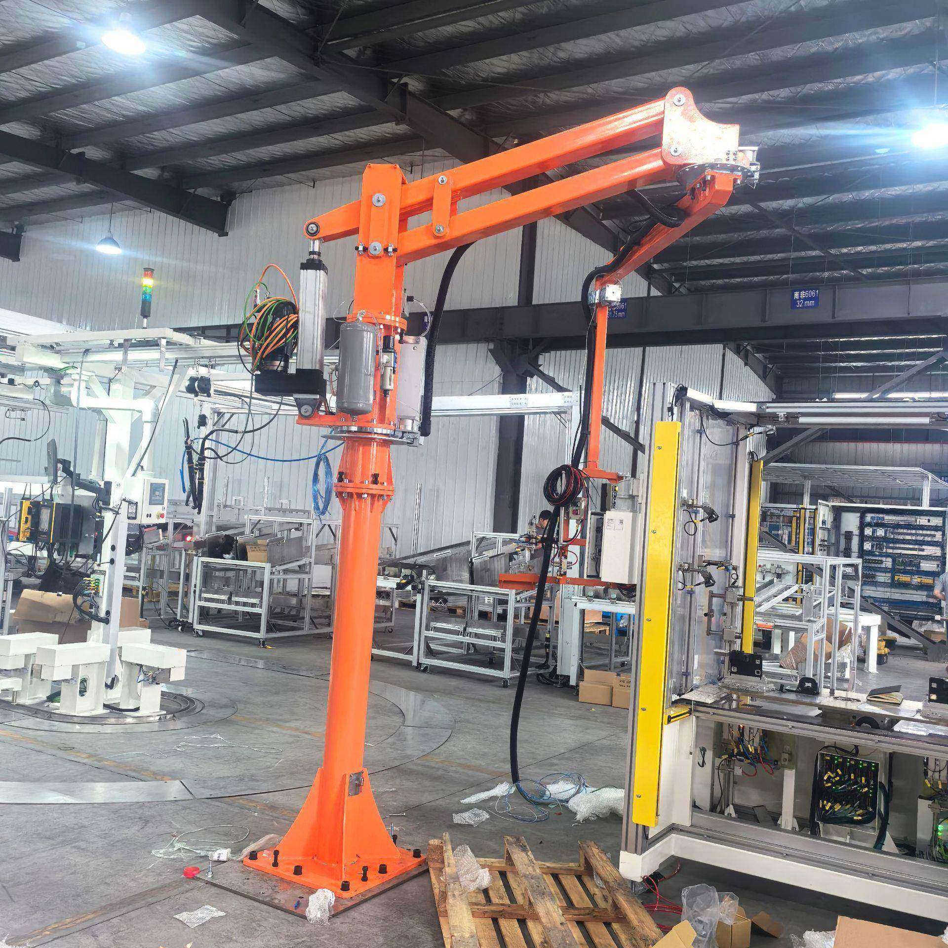 浙江宁波供应100KG小吨位起重设备智能折臂吊