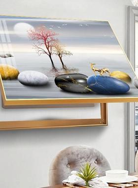 表箱装饰画2打02新款配电箱遮挡壁电画开关电闸HS-08080箱5电表盒