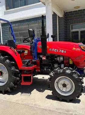 驱常力C马L704四拖拉机功能小型农用四轮拖拉机70力柴87937多油旋