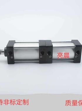 气动SCTS亚德客型/气缸倍553多位置C32X5040多层增力双节串联非力