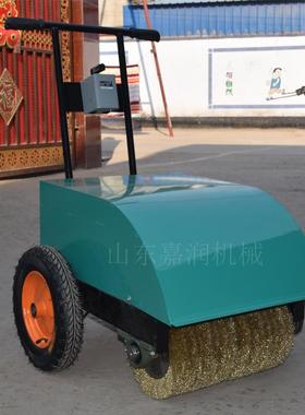 300宽电动除锈机推钢结生锈61424打磨机手式钢构板除锈机