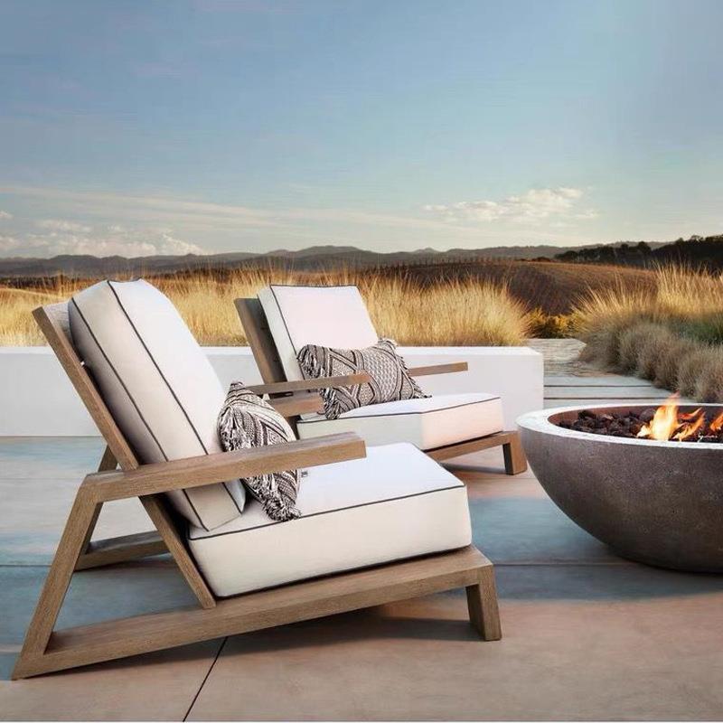 外户休闲柚沙发庭院防水防晒高端402酒店木民宿室露外天露台沙发