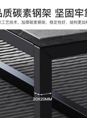 办艺几客厅茶家用简约现代小户型51166出租屋用茶桌公室铁2025新