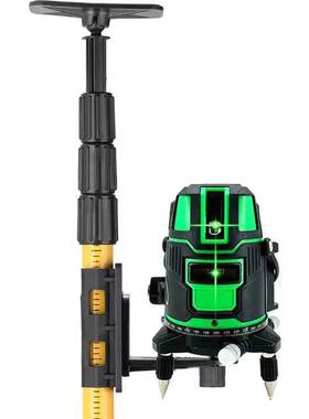 3米/4/水平仪降支撑米杆外线伸升缩杆支74710红架吊顶通用型升降