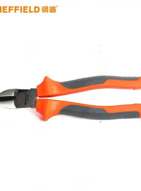 钢盾SHEFFI0无品牌/E嘴LDS钳42103重型省力斜6英寸