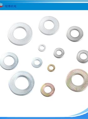 NFE255防11单面齿垫介子防滑松锁紧SSXX蝶形弹簧V/CS铁路圈用