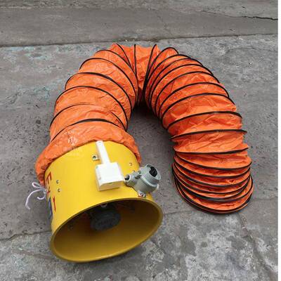 3AJR00MMPVC伸缩夹网布手风水机风管12寸抽送阻燃提耐风磨防风管