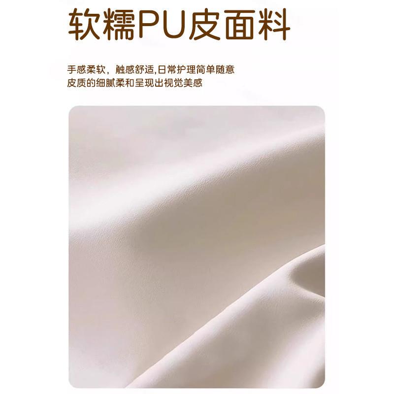 Kka家奶油现风岩板茶几电柜组合客无品牌/厅视用小户型代简约落地