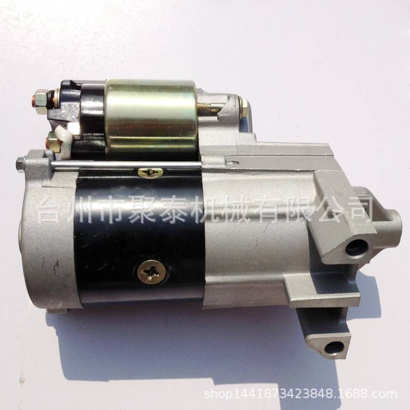 汽油发电机GX620 启动马达 汽油机配件10KW  SHT11500 2V77启动器