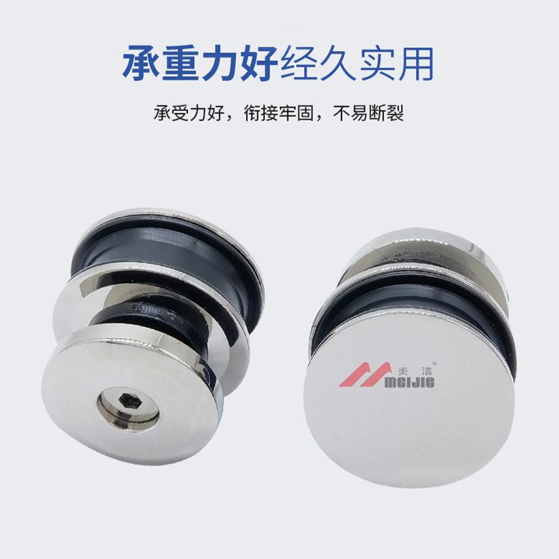 卫生间玻璃吊门轨道滑滚轮套装件推拉门滑30X10方配吊轮移门轮单